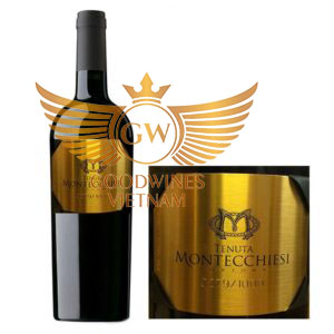 Rượu vang Montechiesi Gold  Selection 23 Karat